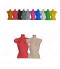 TORSO BUSTO DONNA COLORATO INFRANGIBILE