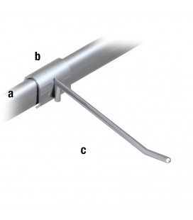 PORTABLISTER SUPPORTO LINEARE PER TUBO 30x15 mm