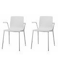 SET 2 SEDIE ALICE CHAIR CON BRACCIOLI APERTI