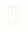 CUBO METALLO STRUTTURA ESPOSITORE ARREDO h 90 cm