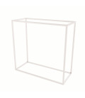 CUBO METALLO STRUTTURA ESPOSITORE ARREDO h 90 cm