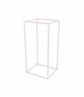 CUBO METALLO STRUTTURA ESPOSITORE ARREDO h 90 cm