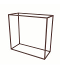 CUBO METALLO STRUTTURA ESPOSITORE ARREDO h 90 cm