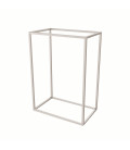 CUBO METALLO STRUTTURA ESPOSITORE ARREDO h 90 cm