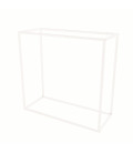 CUBO METALLO STRUTTURA ESPOSITORE ARREDO h 90 cm