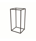 CUBO METALLO STRUTTURA ESPOSITORE ARREDO h 90 cm