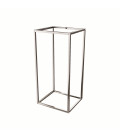 CUBO METALLO STRUTTURA ESPOSITORE ARREDO h 90 cm