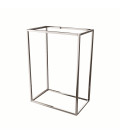 CUBO METALLO STRUTTURA ESPOSITORE ARREDO h 90 cm