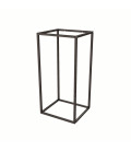 CUBO METALLO STRUTTURA ESPOSITORE ARREDO h 90 cm