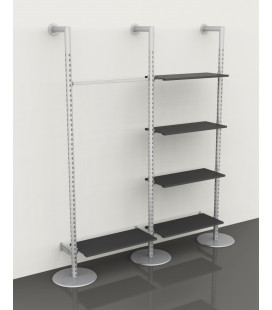 KIT ARREDAMENTO COMPONIBILE TUBI 60 mm 240x200 cm