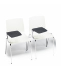 SET 2 SEDIE ALICE CHAIR CON TAVOLETTA SCRITTOIO