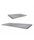 PIANO IN LEGNO TEXTURE CEMENTO CON FORI X FISAGGIO
