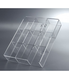 ESPOSITORE MULTIPLO IN PLEXIGLASS CRAVATTE CINTURE