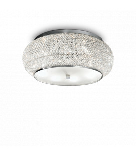 PASHA' LAMPADA A SOFFITTO diam. 65 cm CROMO