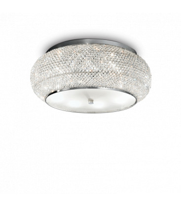 PASHA' LAMPADA A SOFFITTO diam. 65 cm CROMO