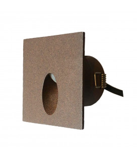 QUARA 65Q PATH MARKER POWERLED 2W CORTEN