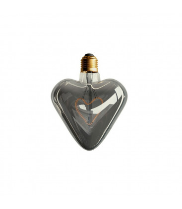 LAMPADINA DECORATIVA LED CUORE HEART SMORKY