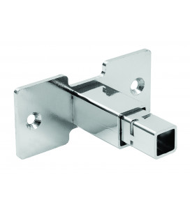 ATTACCO A MURO REGOLABILE 4,5cm TUBO 20x20mm