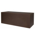 SGABELLO POUF CUBO IN PLASTICA 100x40x40 cm