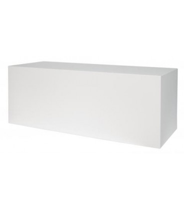 SGABELLO POUF CUBO IN PLASTICA 100x40x40 cm