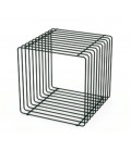 ESPOSITORE CUBO IN TONDINO EDILE h 40x40x40-60 cm