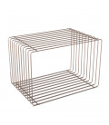 ESPOSITORE CUBO IN TONDINO EDILE h 40x40x40-60 cm