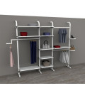 ARREDO CON TUBO DA 50  mm DA 330 cm H 150 cm