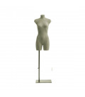 TORSO DONNA LINO NATURALE  SARTORIALE MADE IN ITAL