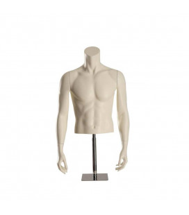 TORSO BUSTO UOMO CON BASE