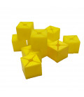 KIT 50 CUBO SEGNATAGLIA GIALLO GRUCCIA ABBIGLIAMEN