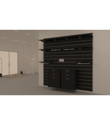 ARREDAMENTO DOGATO 240x240cm RIPIANI SOTTOAPPENDE