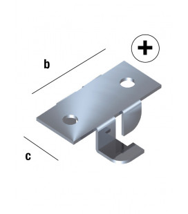 SUPPORTO PIANO LEGNO VETRO CENTRALE C/FE