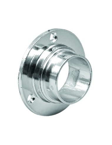 GHIERA PER TUBO 25 mm CON ANELLO SMONTABILE CROMAT