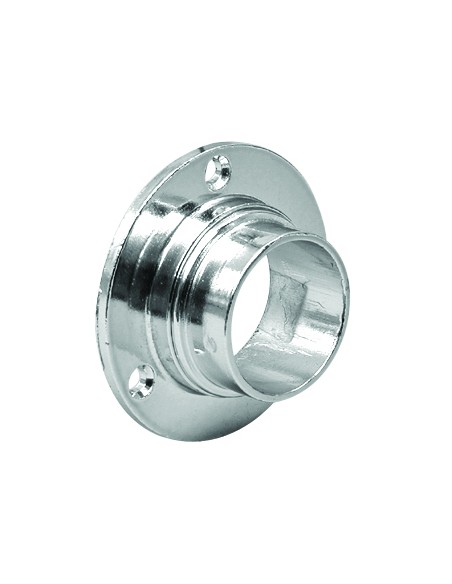 GHIERA PER TUBO 25 mm CON ANELLO SMONTABILE CROMAT