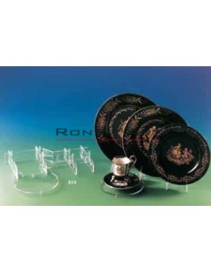 PENTA ESPOSITORE PER PIATTI 5 PZ