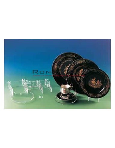 PENTA ESPOSITORE PER PIATTI 5 PZ