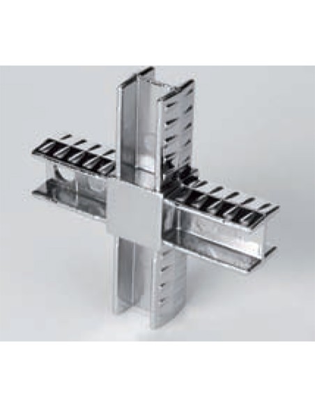 GIUNTO 4 VIE A CROCE 20X20X1.2MM