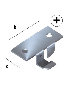 SUPPORTO PIANO LEGNO VETRO CENTRALE C/FE