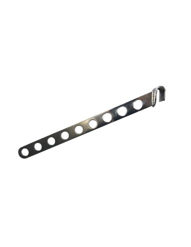 APPENDERIA CON FORI STENDER TUBO OVALE 36x18 mm