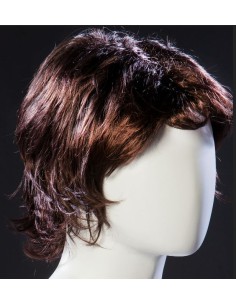 PARRUCCA  UOMO MEDIA SFILATA CASTANO C/RIFLESSI MO GANO