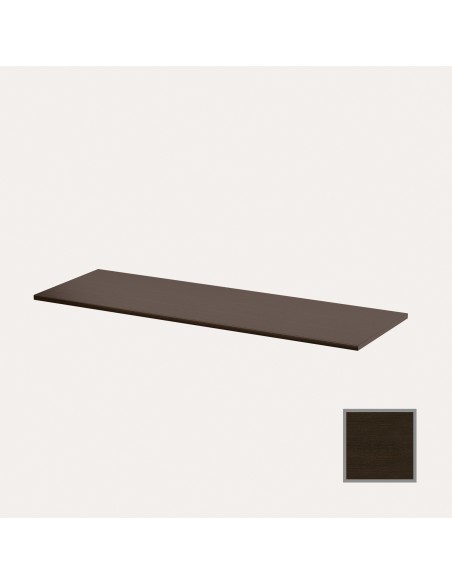 RIPIANO 1200X400 MM SP. 22 MM WENGE' BORDO DIRITTO