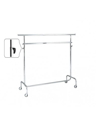 STENDER DOPPIO AD ALTEZZA REGOLABILE DA 150 cm