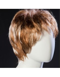 PARRUCCA UNISEX CASTANO MECHES BIONDE