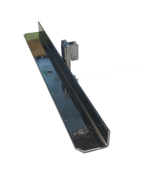 COPPIA SUPPORTI PER RIPIANO ORIZZONTALE CROMATA