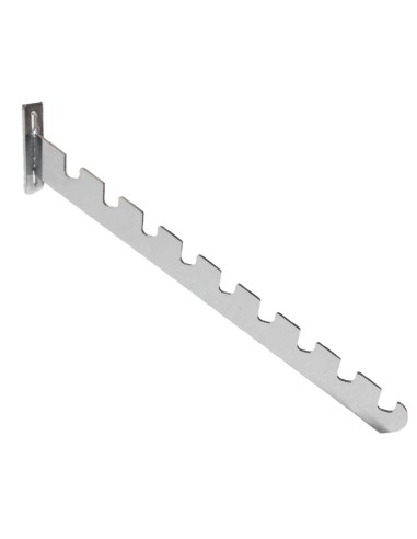 SUPPORTO INCLINATO CROMATO ATTACCO ASOLA 8 MM