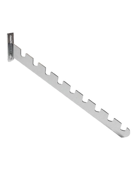 SUPPORTO INCLINATO CROMATO ATTACCO ASOLA 8 MM