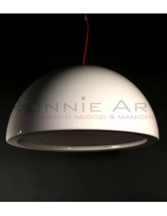 ENTOURAGE LACCATO BIANCO LUCIDO SOSPENSIONE