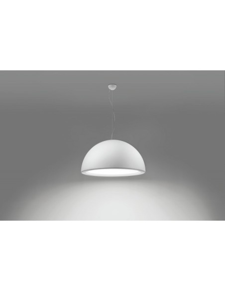 ENTOURAGE LACCATO BIANCO LUCIDO SOSPENSIONE