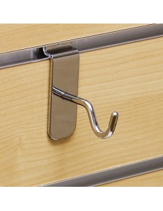 GANCIO CORTO 5,5 CM CROMATO