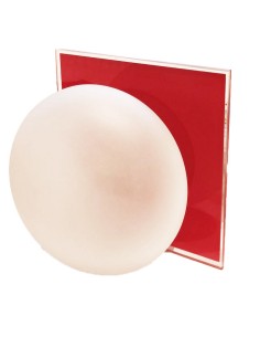 APPLIQUE A PARETE O SOFFITTO SFERA ROSSO